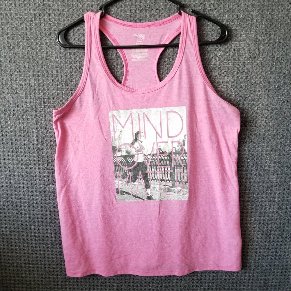 Danskin Now Mind over Matter Pink Tank Top XL